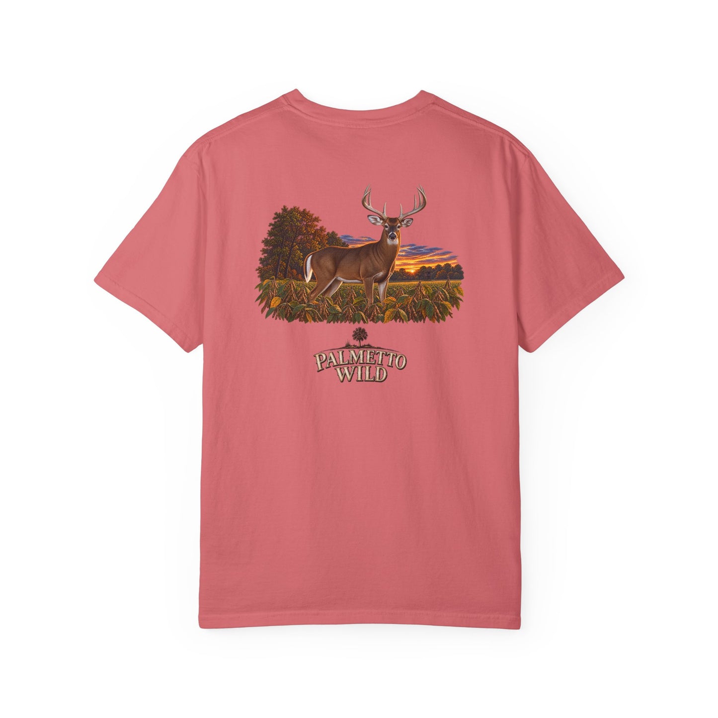 Buck in Soybeans Tee