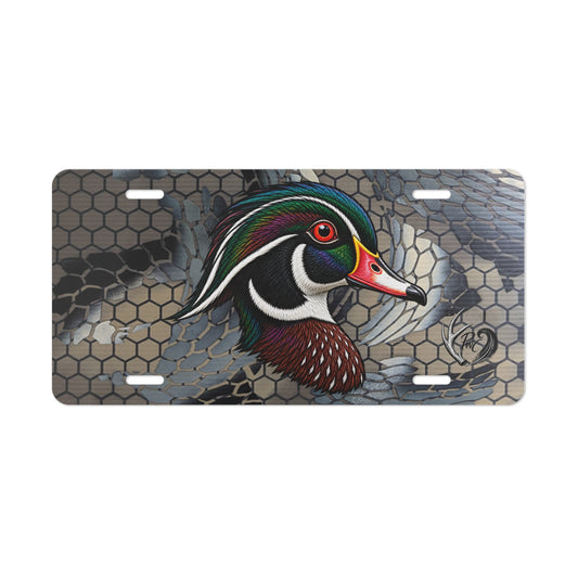 Palmetto Wild Wood Duck Camo License Plate