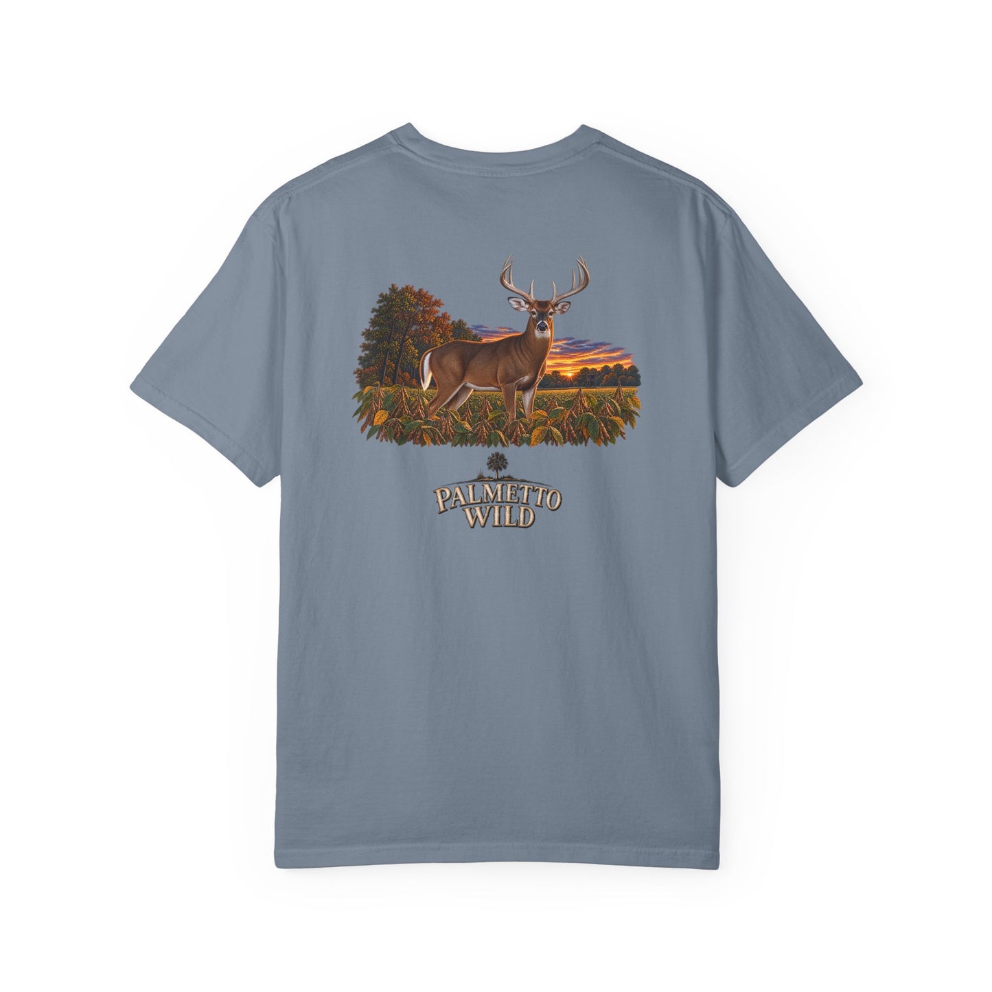 Buck in Soybeans Tee