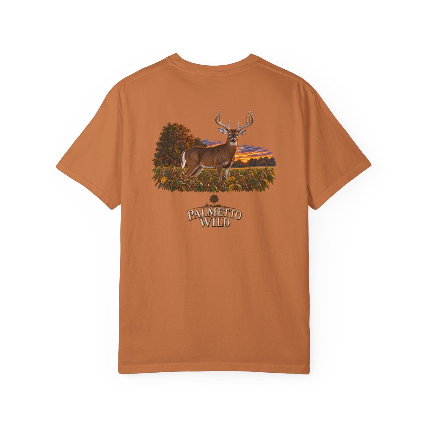 Buck in Soybeans Tee