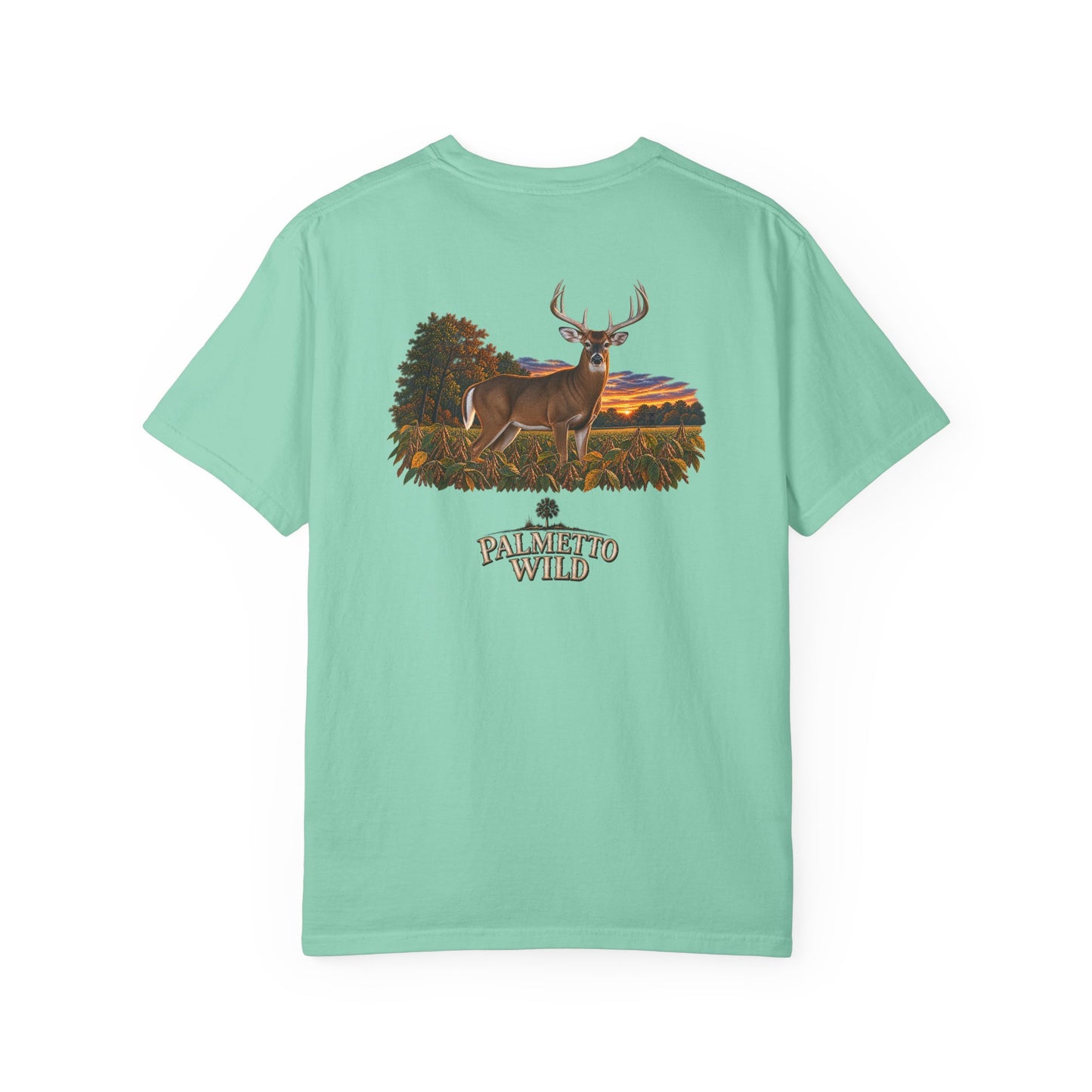 Buck in Soybeans Tee