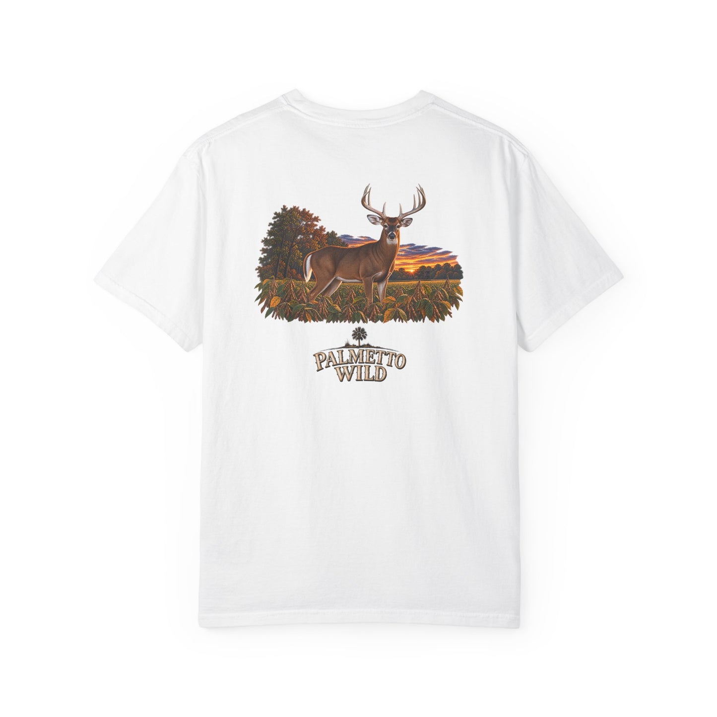 Buck in Soybeans Tee