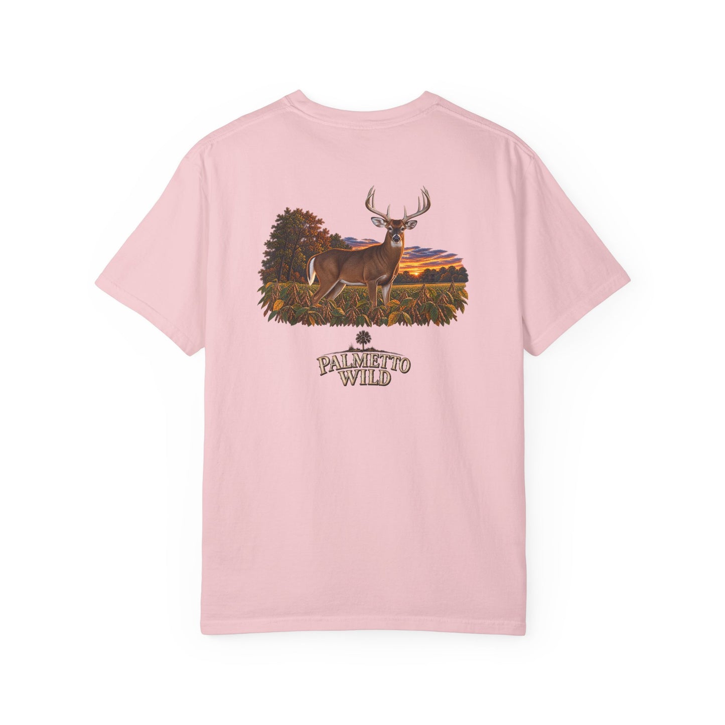 Buck in Soybeans Tee